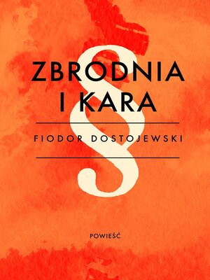 cover image of Zbrodnia i kara